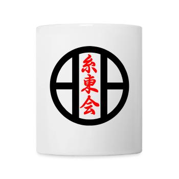 Shito Kai Karate Emblem in Kanji-Schrift - Tasse - Weiß - Vorne