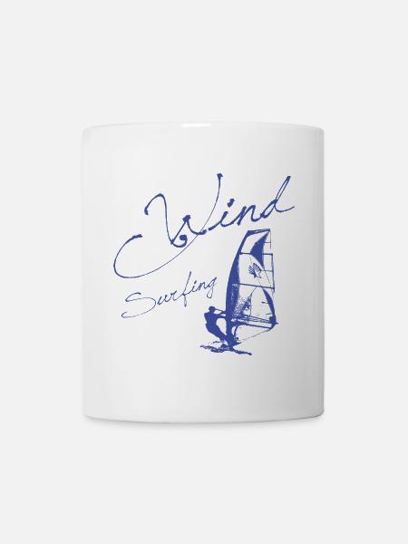 WINDSURFING - Cadeau SURFER WINDSURFER - Mug blanc - blanc