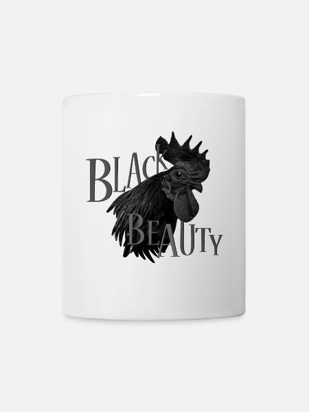 Black Beauty - Tasse - Weiß