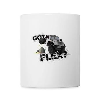 GOT FLEX? - OFFROADER Crawler - Weiß - Tasse - Weiß - Vorne