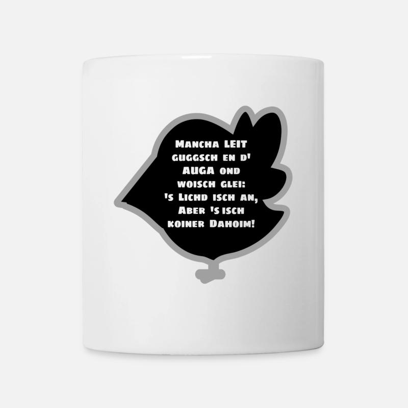 LA SOUABE - Mug blanc - blanc