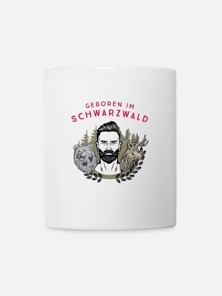 Geboren im Schwarzwald - Tasse - Weiß