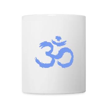 Om Yoga Shirt for Meditation - Mug - white - Front