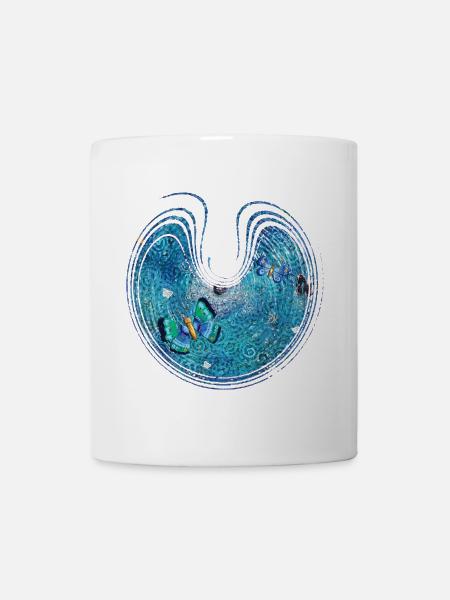 SchmetterlingsGlück - Sonja Ariel von Staden - Tasse - Weiß