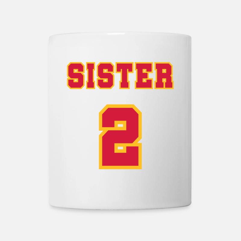 Sister 2 - Tasse - Weiß
