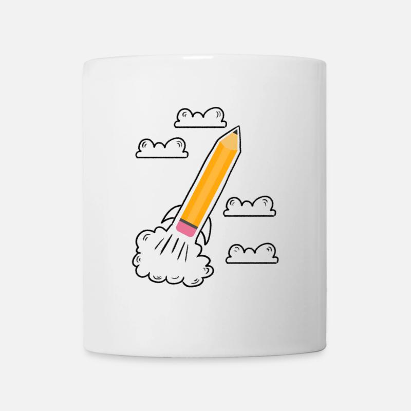 Premier jour d’école Début de l’école - Mug blanc - blanc