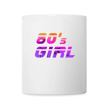 80s girl - Mug - white - Front