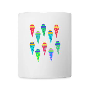 School bag sugar bag School start school start - Mug - white - Front