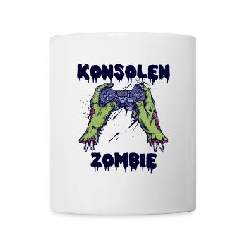 Zocker Konsole Controller Videogames Gamer Zocker - Tasse - Weiß - Vorne
