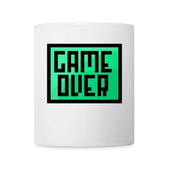 Game Over Gaming Console de jeu Statement jeu vidéo - Mug blanc - blanc - Devant