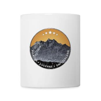 Pilatus · Lucerne · Switzerland - Tasse - Weiß - Vorne