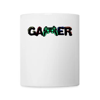 Gamer Games Zocker Controller Spielkonsole Spieler - Tasse - Weiß - Vorne