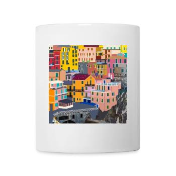 Cinque Terre In Italy - Mug - white - Front