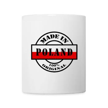 MADE IN POLAND Poland Polska Flag Gift - Mug - white - Front