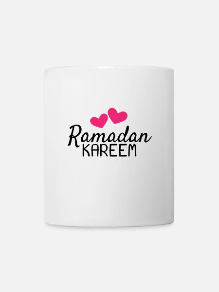 Ramadan Kareem Fest Amour Ramadan - Mug blanc - blanc