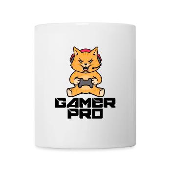 Gamer Zocker Headset Controller Videogames - Tasse - Weiß - Vorne