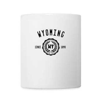 Wyoming USA - Tasse - Weiß - Vorne