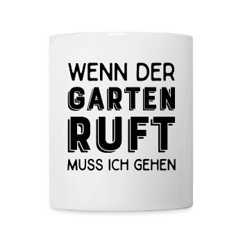 Hobbygärtner - Tasse - Weiß - Vorne