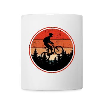 Sunset Trail Mountainbike - Tasse - Weiß - Vorne