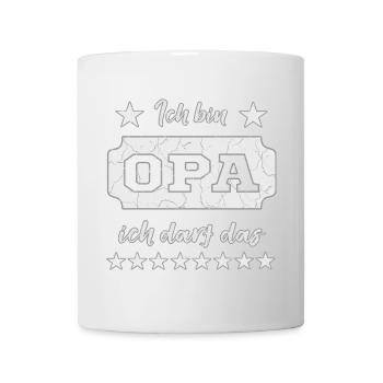  Lustiger Opa Spruch - Tasse - Weiß - Vorne