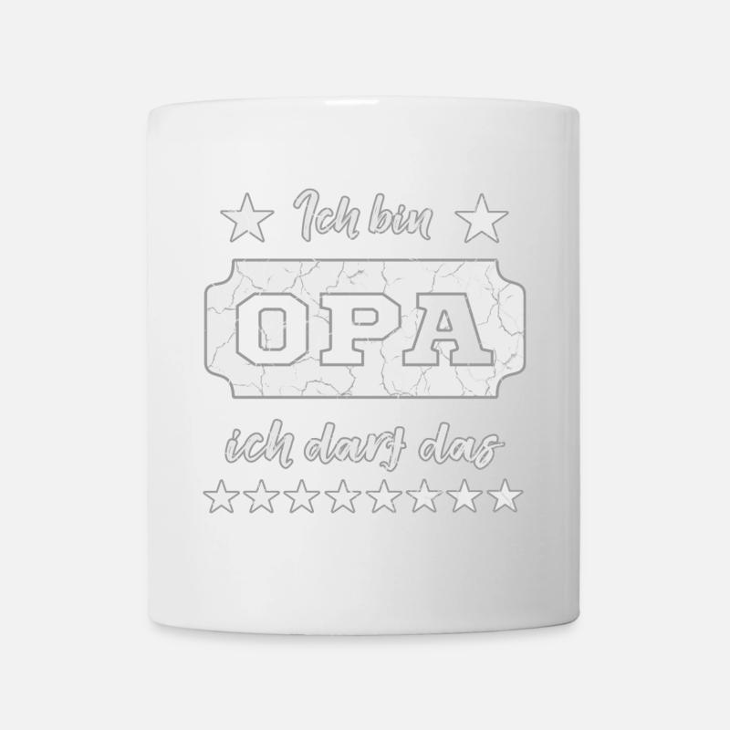 Lustiger Opa Spruch - Tasse - Weiß