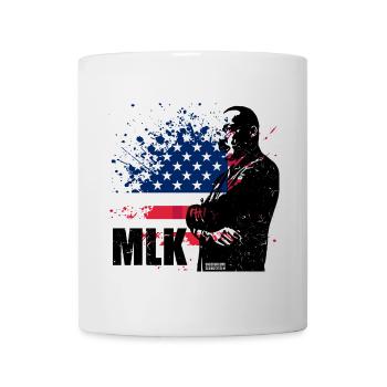 Grunge Flag USA Splash Art - Mug - white - Front
