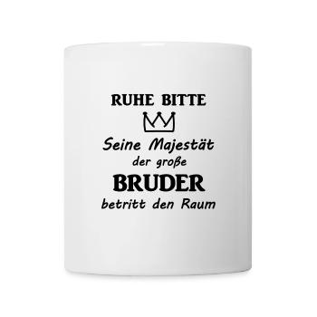 Großer Bruder - Tasse - Weiß - Vorne