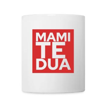 Mami të dua - Tasse - Weiß - Vorne