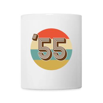 1955 Vintage Millésime - Mug blanc - blanc - Devant