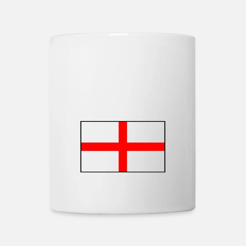 England flag - Mug - white