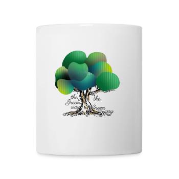 The green Way - Mug blanc - blanc - Devant