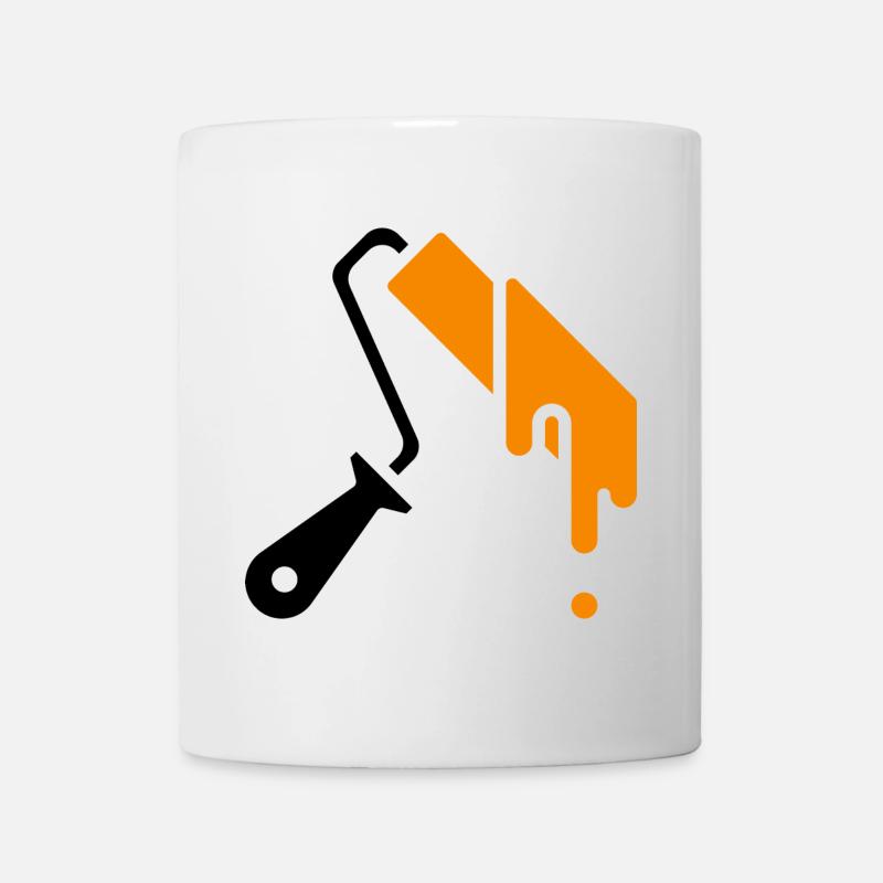Painter's role with paint - Mug - white