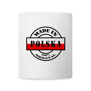 MADE IN POLSKA Poland Poland Flag Gift - Mug - white - Front