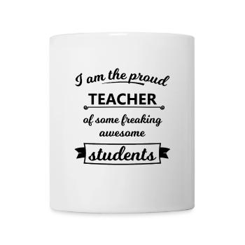Funny Teacher Sayings - Mug - white - Front