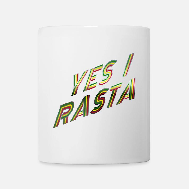 Rasta - Mug blanc - blanc