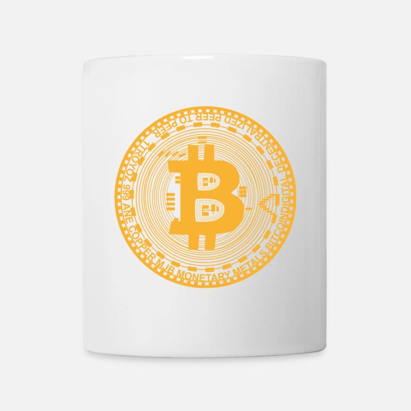 bitcoin - Tasse - Weiß