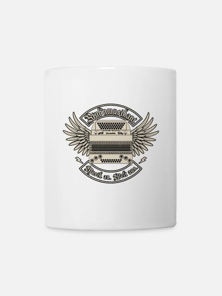 Stubnmusikant - Musik an. Welt aus. | ZiachON! - Tasse - Weiß