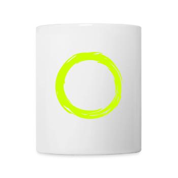 Kreis - Tasse - Weiß - Vorne