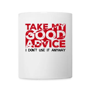 Cool Joke Funny Sayings - Mug - white - Front