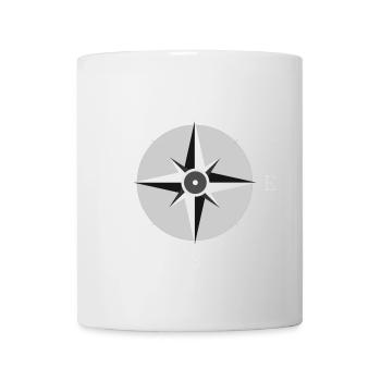 Kompass - Tasse - Weiß - Vorne