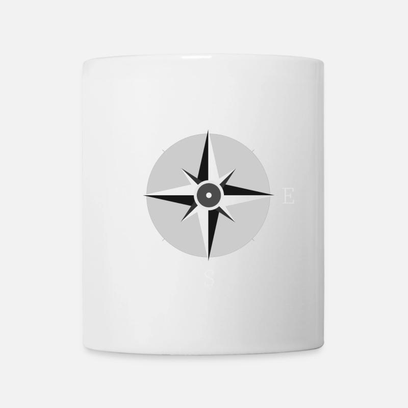 Compass - Mug - white