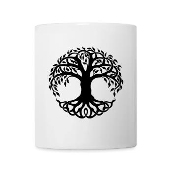 Yggdrasil - Tasse - Weiß - Vorne