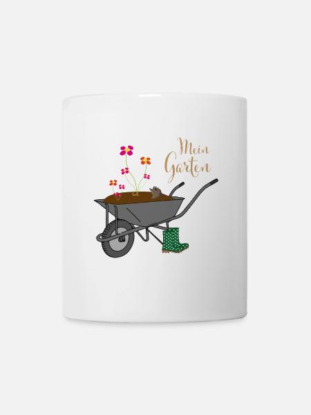 Mon jardin - Mug blanc - blanc