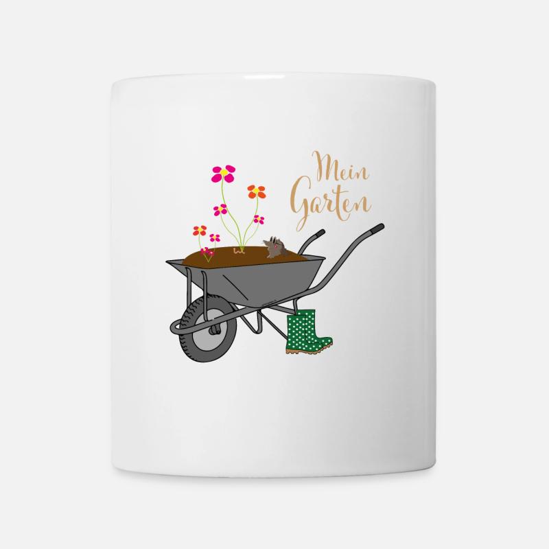 Mon jardin - Mug blanc - blanc