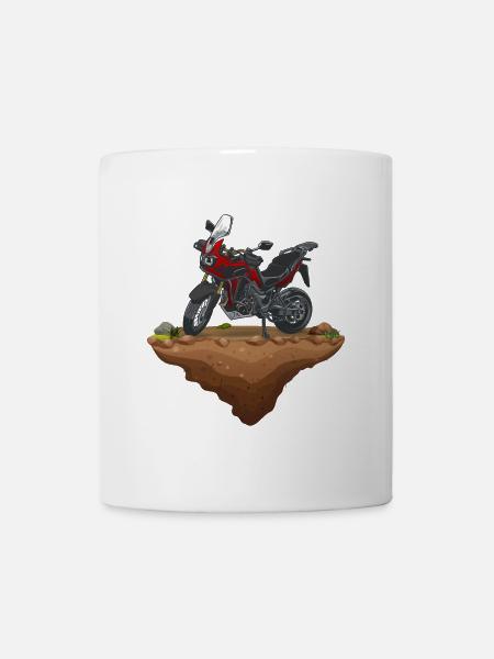 Africa Twin Enduro | Earth // Rot - Tasse - Weiß