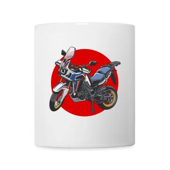 Africa Twin Enduro - japan tricolor - Mug - white - Front