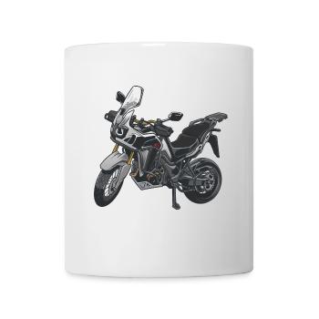 Africa Twin Enduro - solo silver - Mug - white - Front