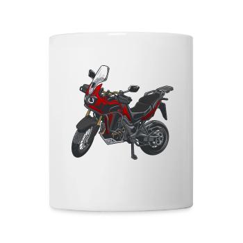 Africa Twin Enduro - solo red - Mug - white - Front