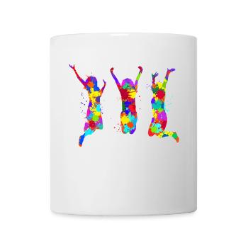 Beste Freunde Für Immer Freundin Buddy - Tasse - Weiß - Vorne