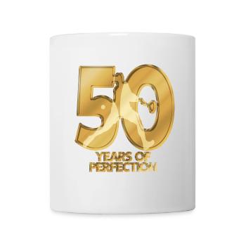 50 Jahre - Tasse - Weiß - Vorne